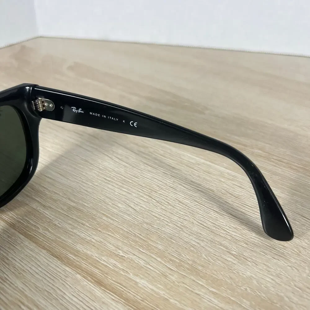 Ray-Ban RB4178 601/71 Sunglasses Black READ DESC Made in Italy 52-21-140